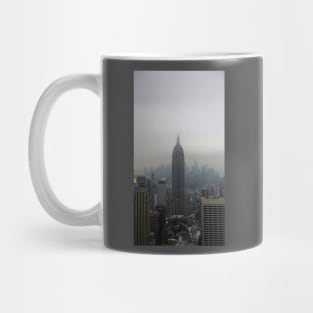 Grey Clouds over New York City Mug